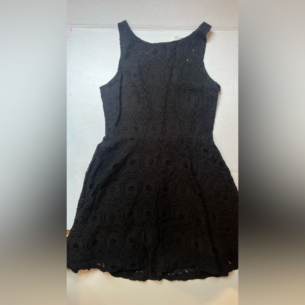 Women’s black lace dress
